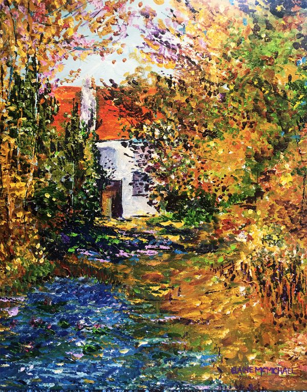 Garden in the Country 16x20